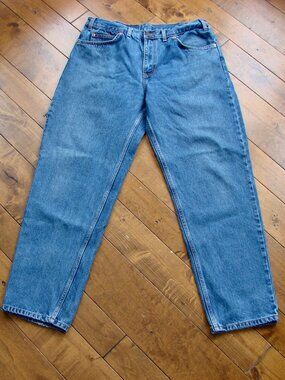 Vintage Levi's 506 Jeans Orange Tab Relaxed Straight Leg Size 36 x 32